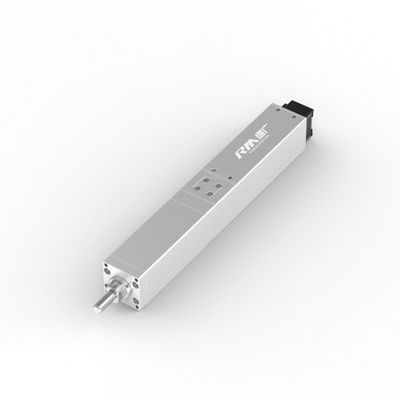 Actuador lineal eléctrico recto de RobustMotion RM-SLA para fuerzas de presión de hasta 300 N, movimientos lineales de empuje y tracción