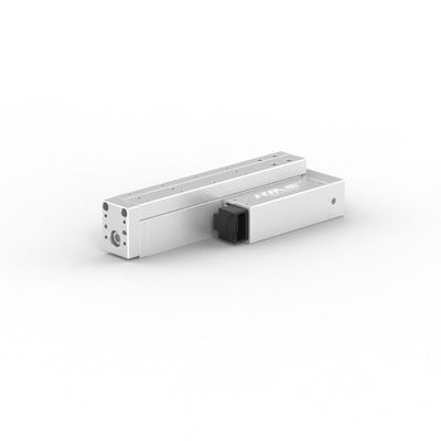 Actuador de cilindro eléctrico compacto RobustMotion con plataforma plegable, controlador externo, soporta protocolos de buses múltiples