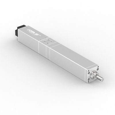 Actuador lineal recto RM-SLA de RobustMotion, servomotor de 24 V, tracción de 100 mm, fuerza máxima de empuje de 300 N